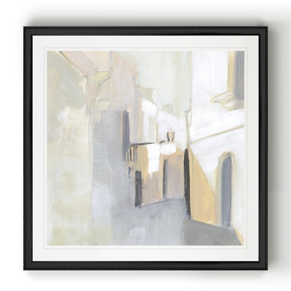 Pausa II -Black Framed Print