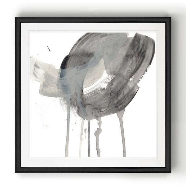Swath II -Black Framed Print