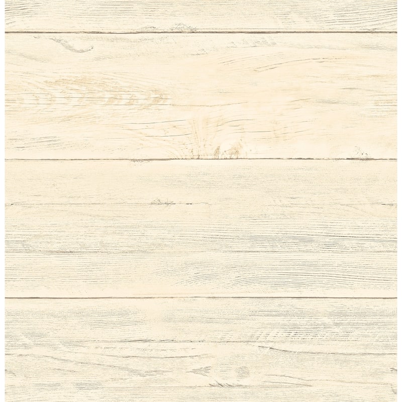 Fitzroy White Washed Boards Wallpaper