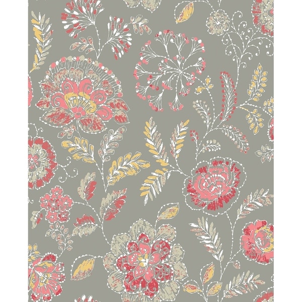 Holden Cecelia Jacobean Beige Green Wallpaper | Wilko