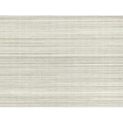 Texture Pattern Wallace Platinum Grasscloth Wallpaper