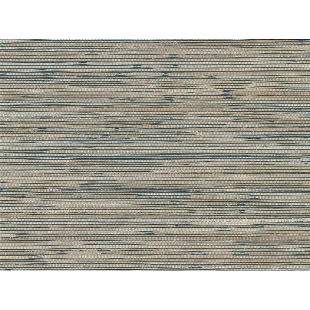 Texture Pattern Marshall Champagne Grasscloth Wallpaper