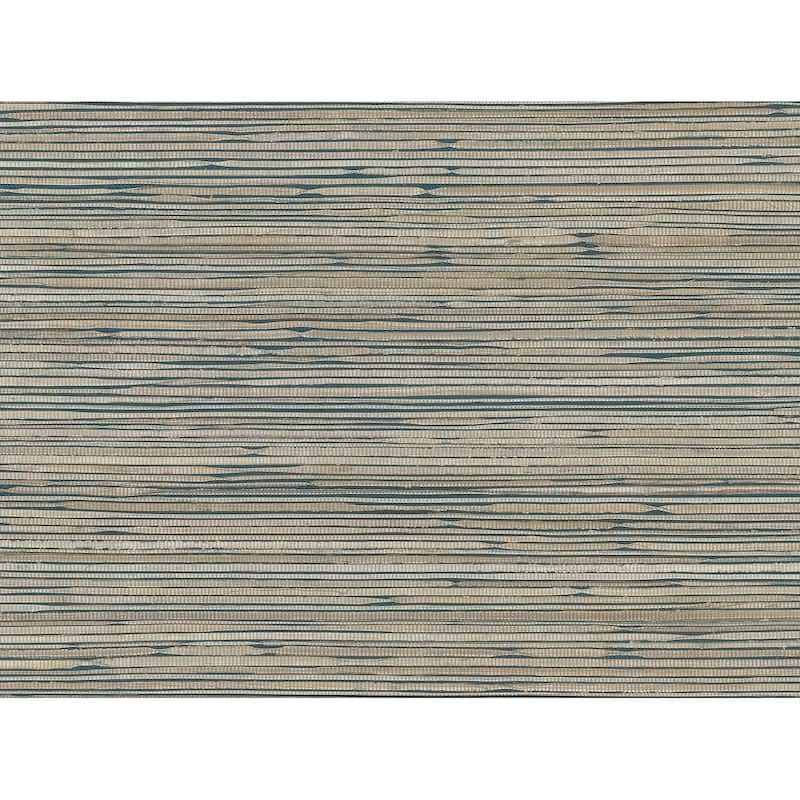 Texture Pattern Marshall Champagne Grasscloth Wallpaper - Champagne