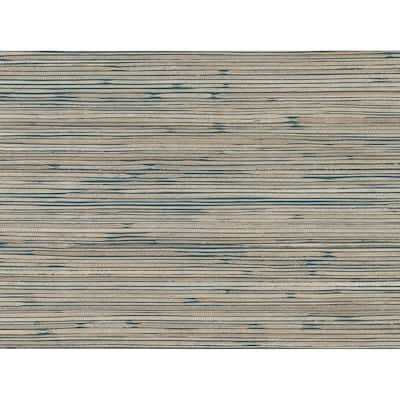 Texture Pattern Marshall Champagne Grasscloth Wallpaper