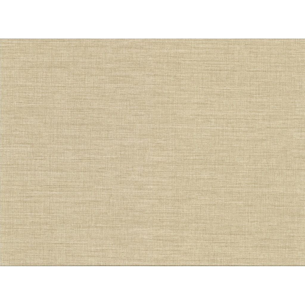 Fabric Textures Rockefeller Beige Linen Texture Wallpaper