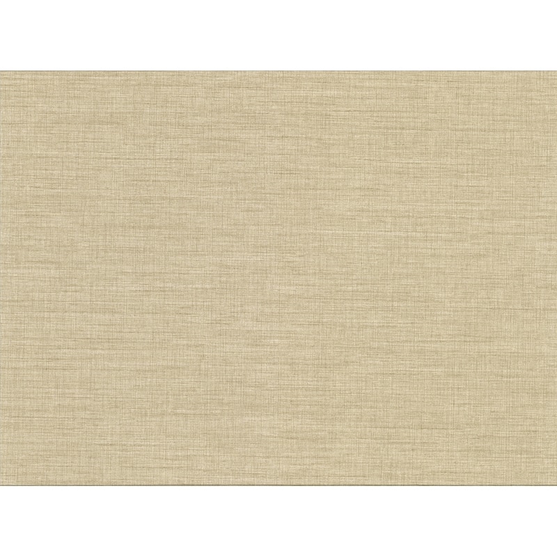 Fabric Textures Rockefeller Beige Linen Texture Wallpaper - Beige