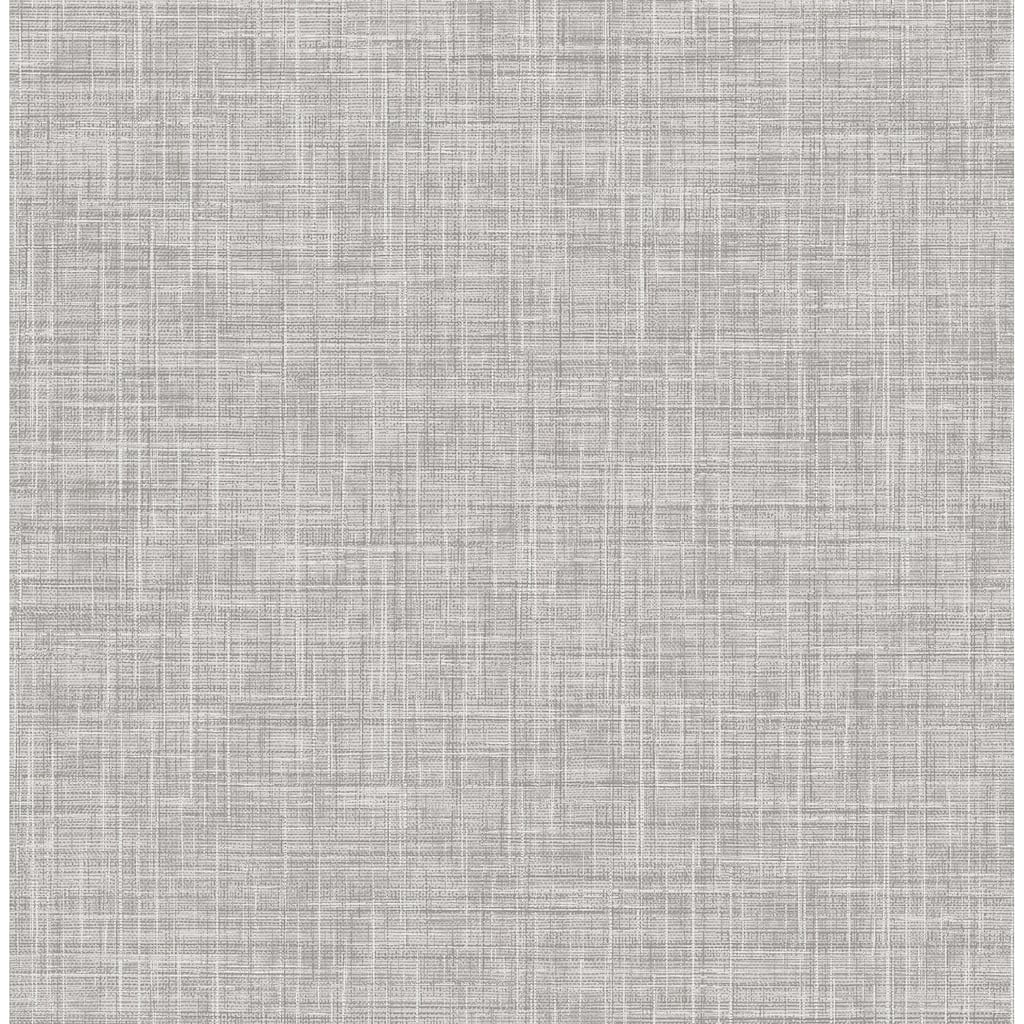 Faux Effects Barkley Grey Linen Wallpaper