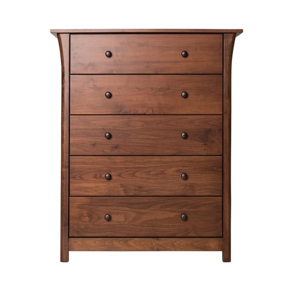 Shop Furniture Of America Nisa Transitional Cherry Solid Wood 5