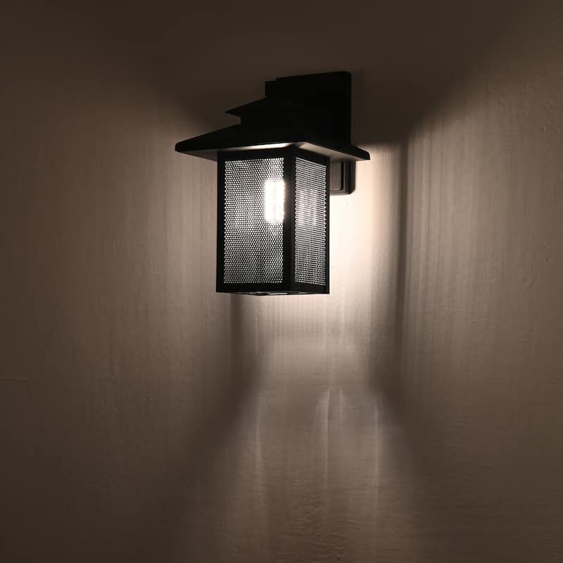Starlee Mesh Outdoor Wall Fixture by Havenside Home