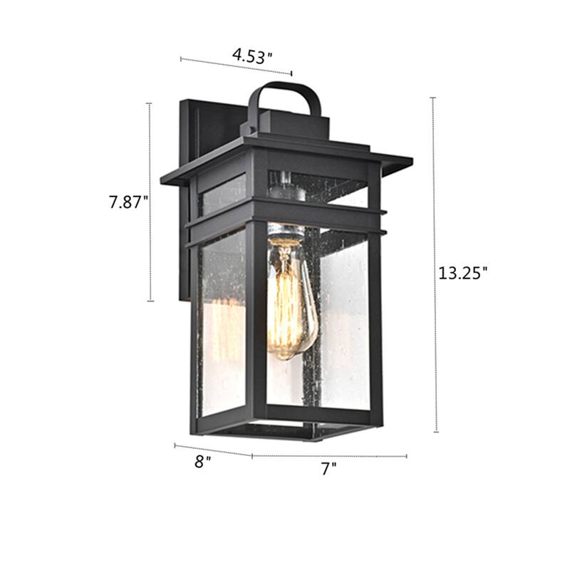 Starlee Box Outdoor Wall Fixture by Havenside Home