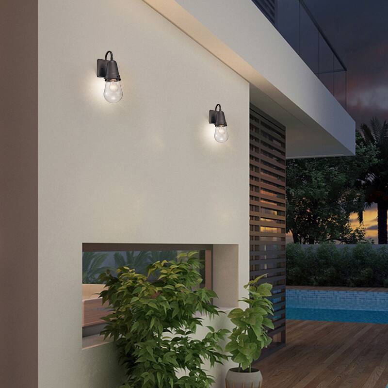 Starlee Minimalist Outdoor Wall Fixture by Havenside Home