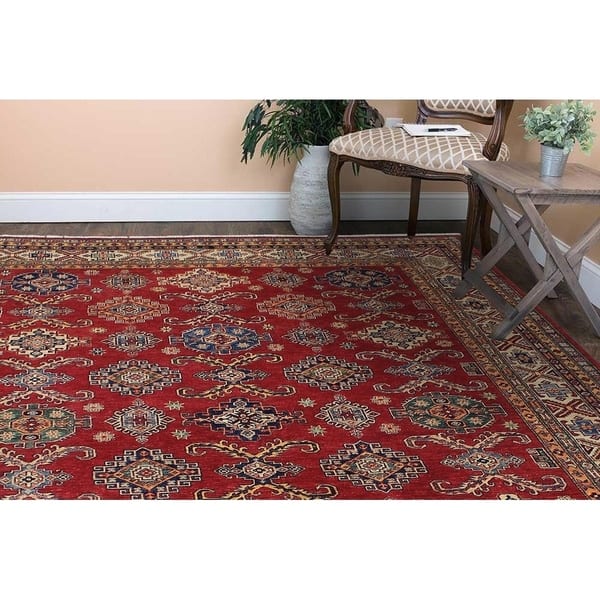 Super Fine Tribal Kazak Kassandr Red Beige Hand Knotted Wool Rug 8 2 X 10 3 8 2 X 10 3 8 2 X 10 3 On Sale Overstock 29739434