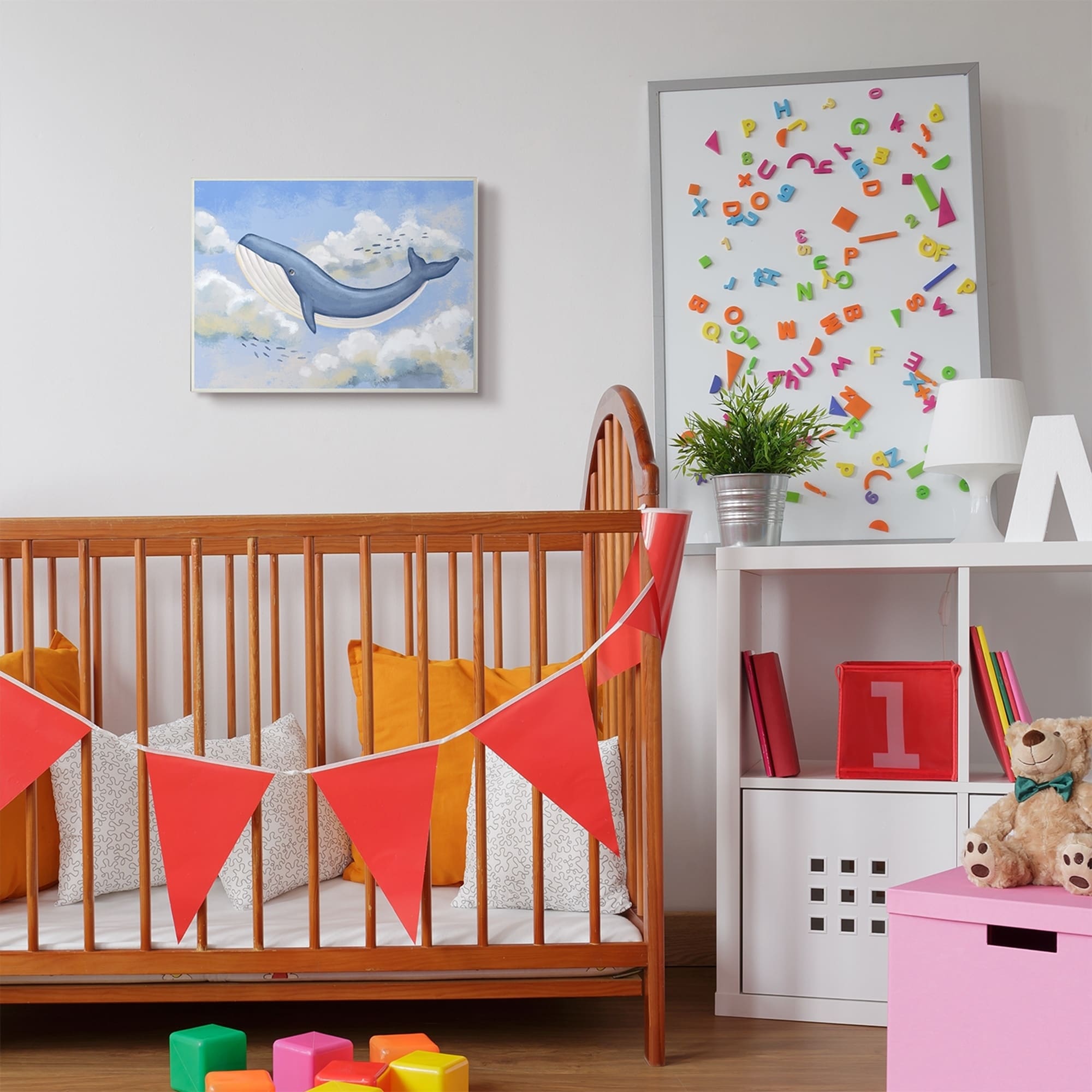 wood wall nursery