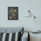 Stupell Botanical Drawing Dandelion On Black Design Wood Wall Art ...