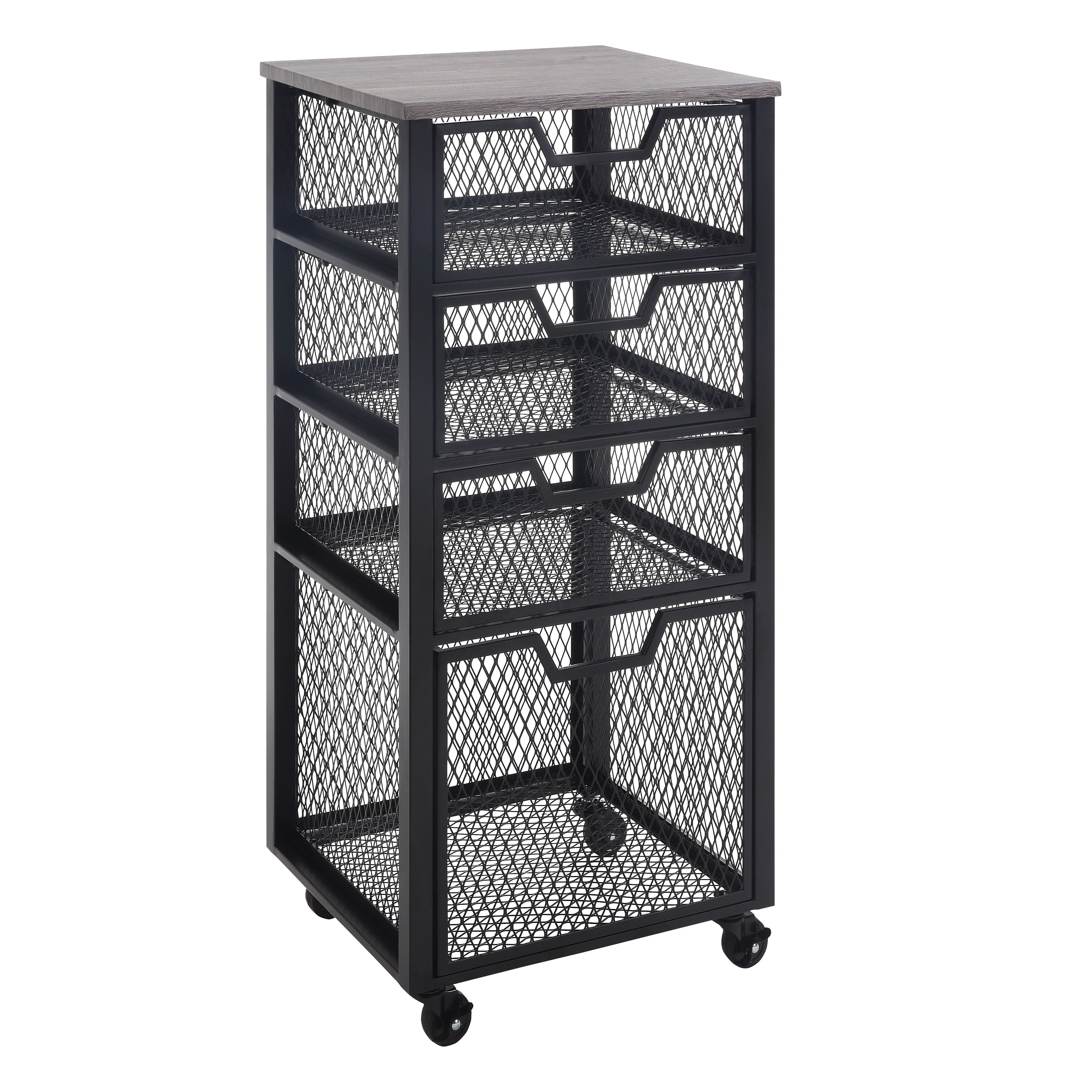Shop Jarrett Multiple Drawer Rolling Cart Free Shipping Today