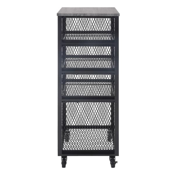 Shop Jarrett Multiple Drawer Rolling Cart Free Shipping Today
