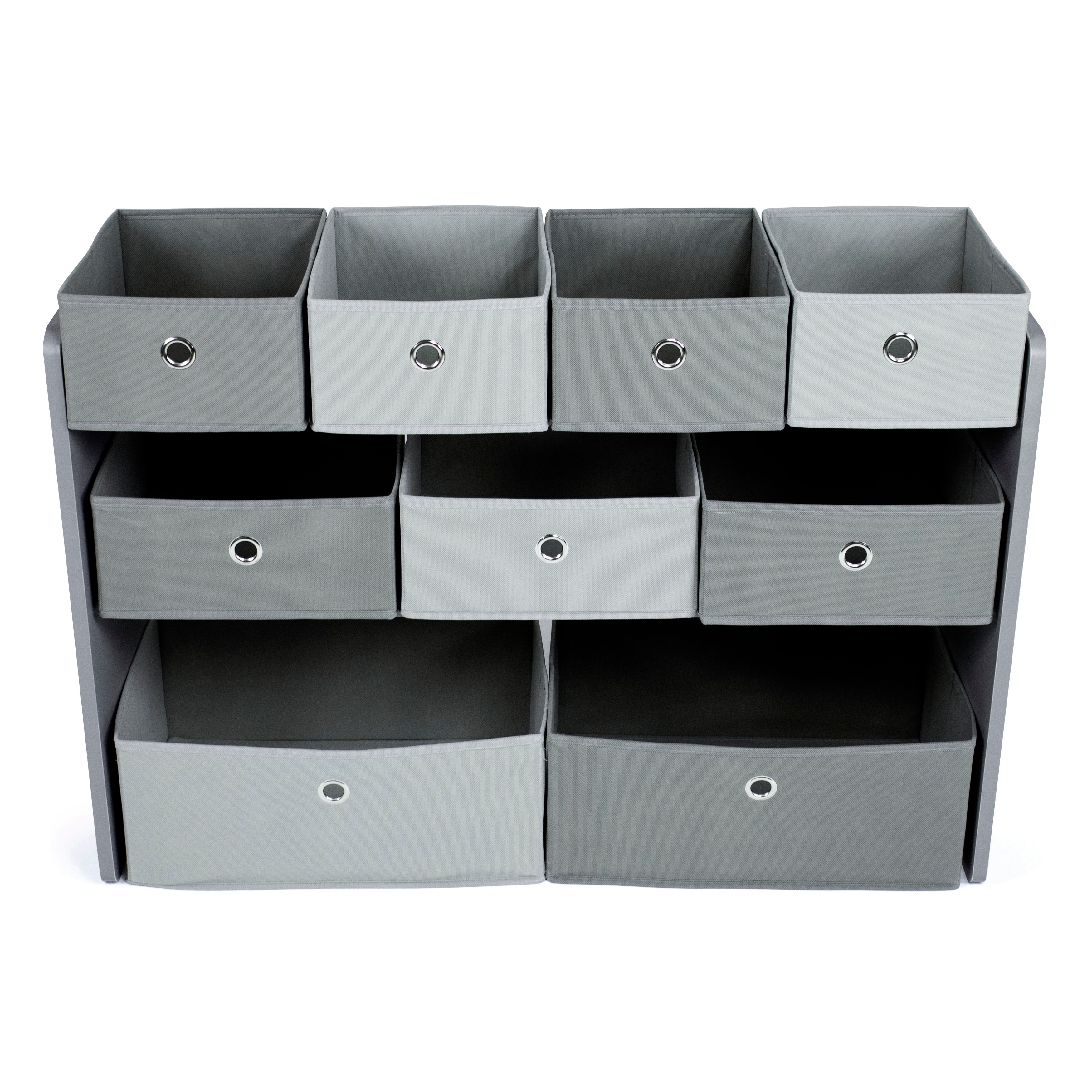 black toy organizer