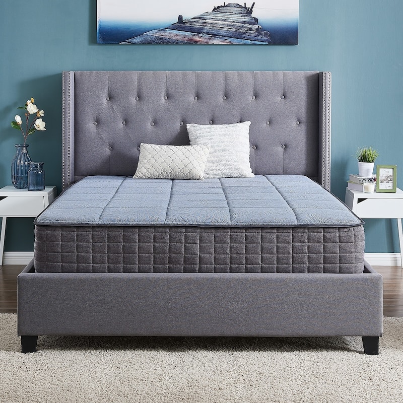 12" Hybrid Cloud Comfort Coil and Memory Foam Mattress - California King