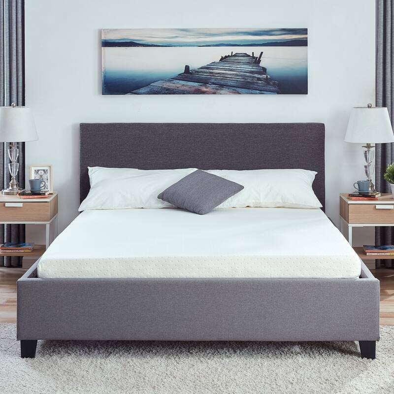 4" Memory Foam Mattress Topper Pad with Cool Gel