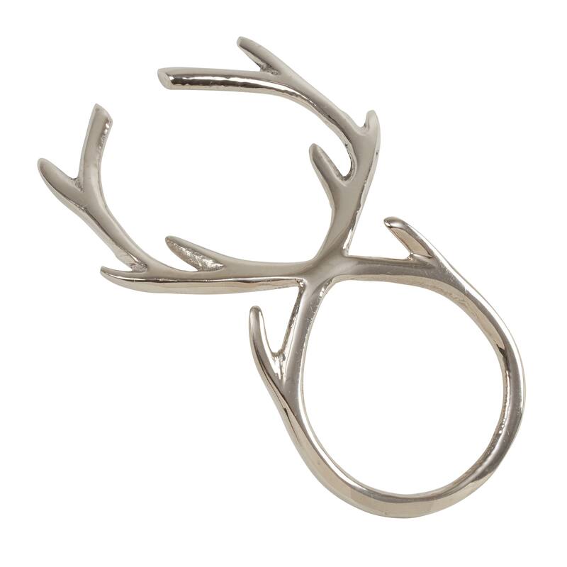 Antler Design Napkin Rings (Set of 4)