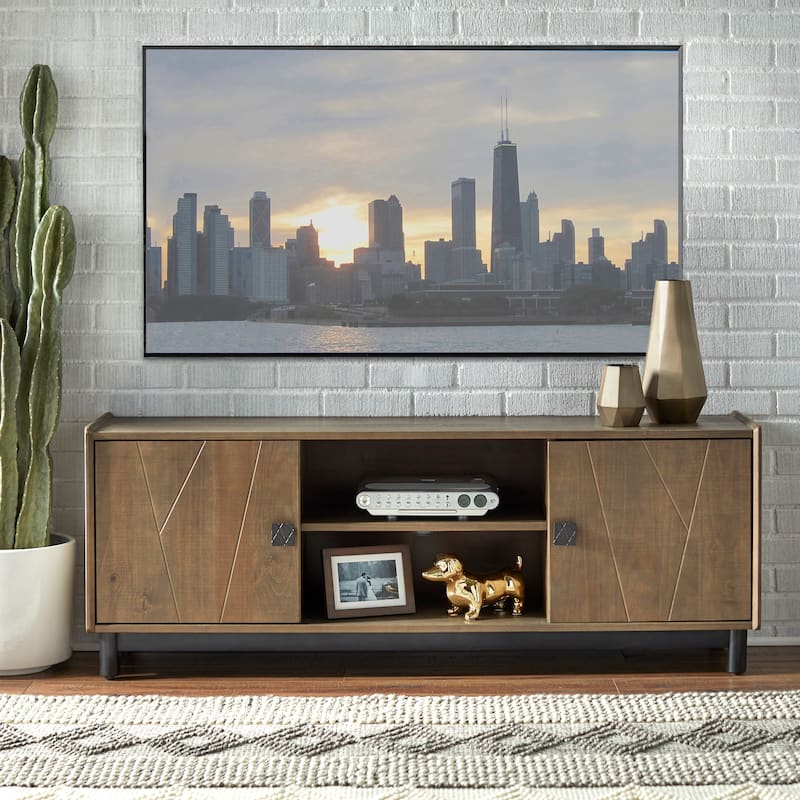 Simple Living Dulce Entertainment Center - Medium Grey Wash