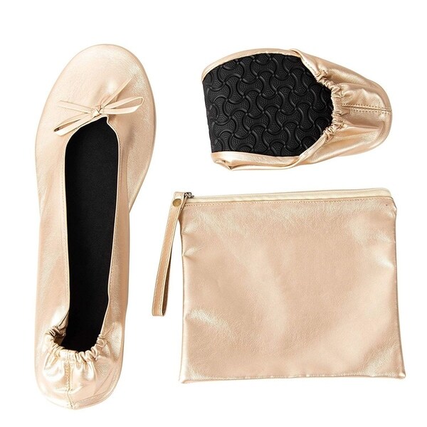 Foldable Ballet Flats, Women Portable 