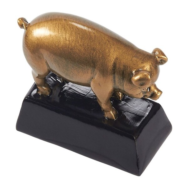 Oubit Microphone Trophy - 6.5 Inch Resin Singing Award For Karaoke, Parties, Desktop Decor