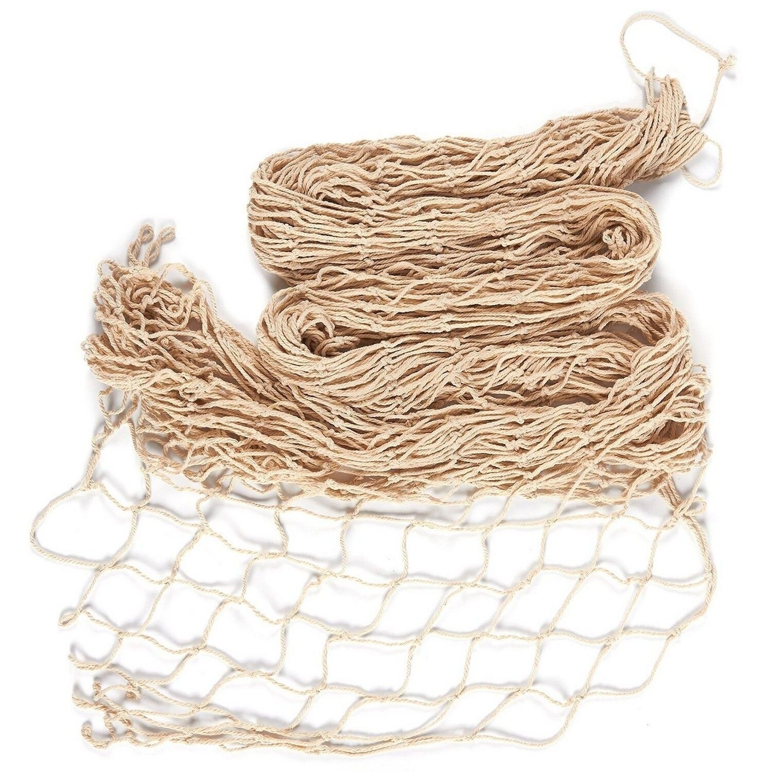 Buy ZERHOK Decor Fishing Net,Beige Natural Cotton Decorative