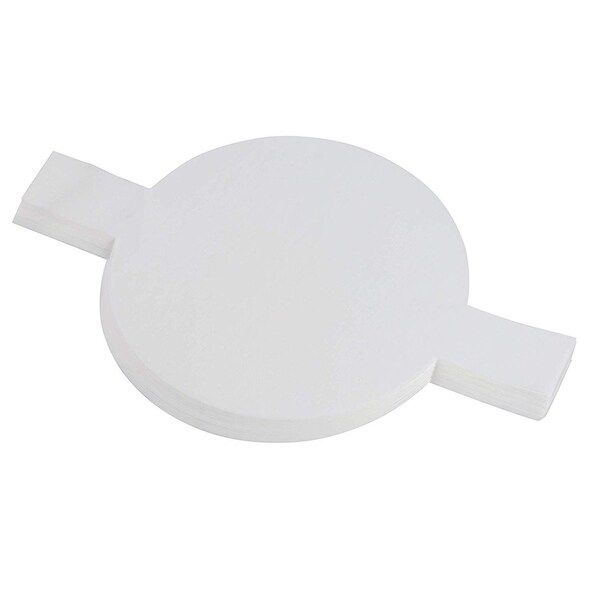 100 Round Parchment Paper Cake Pan Liners for Baking w/ Easy Lift Tabs