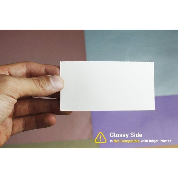 100 Sheets Blank Business NEW Card Paper 1000 Stock for Inkjet Laser Printers