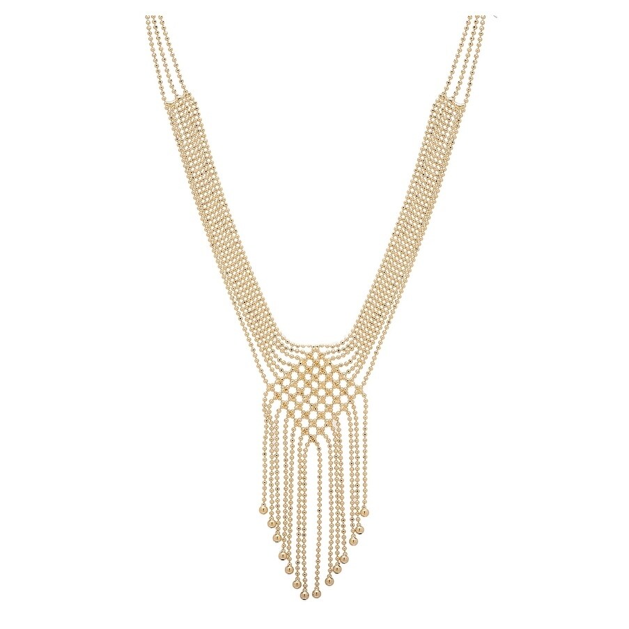 chain bib necklace