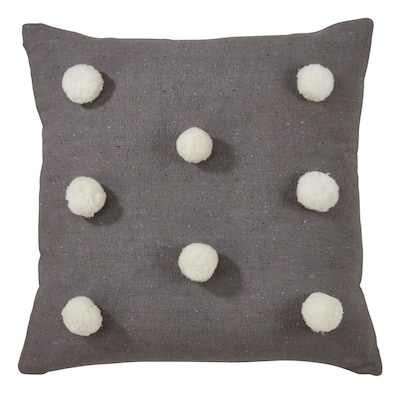 Pom Pom Throw Pillow