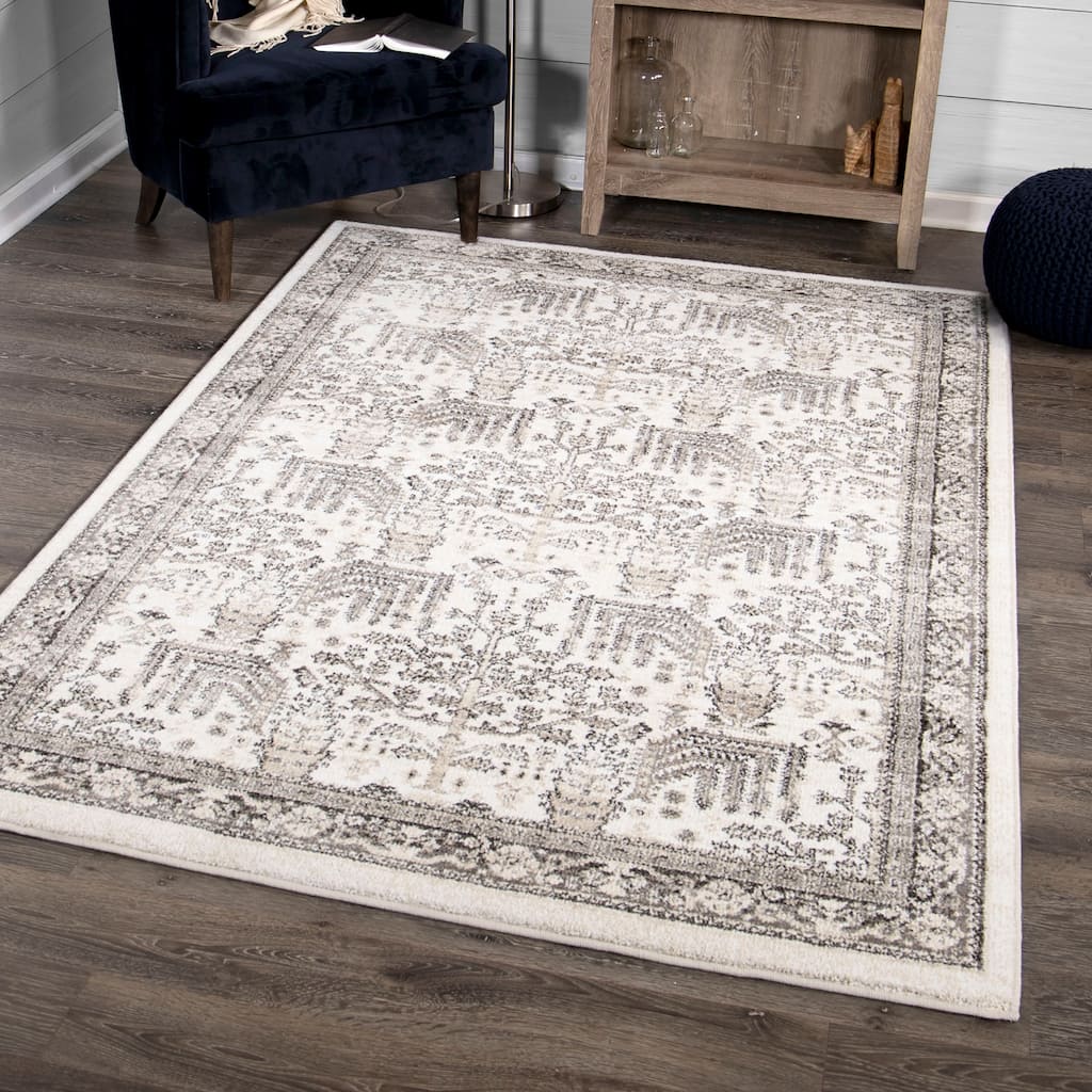 Palmetto Living Aria Persian Forest Silverton Area Rug - 6'7" x 9'6"