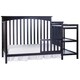 preview thumbnail 3 of 3, Dream On Me Chloe 5 in 1 Convertible Crib with Changer Navy