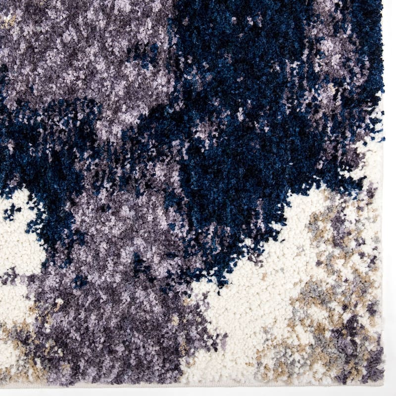 Orian Rugs Luxe Cherrydale Abstract Soft Shag Area Rug