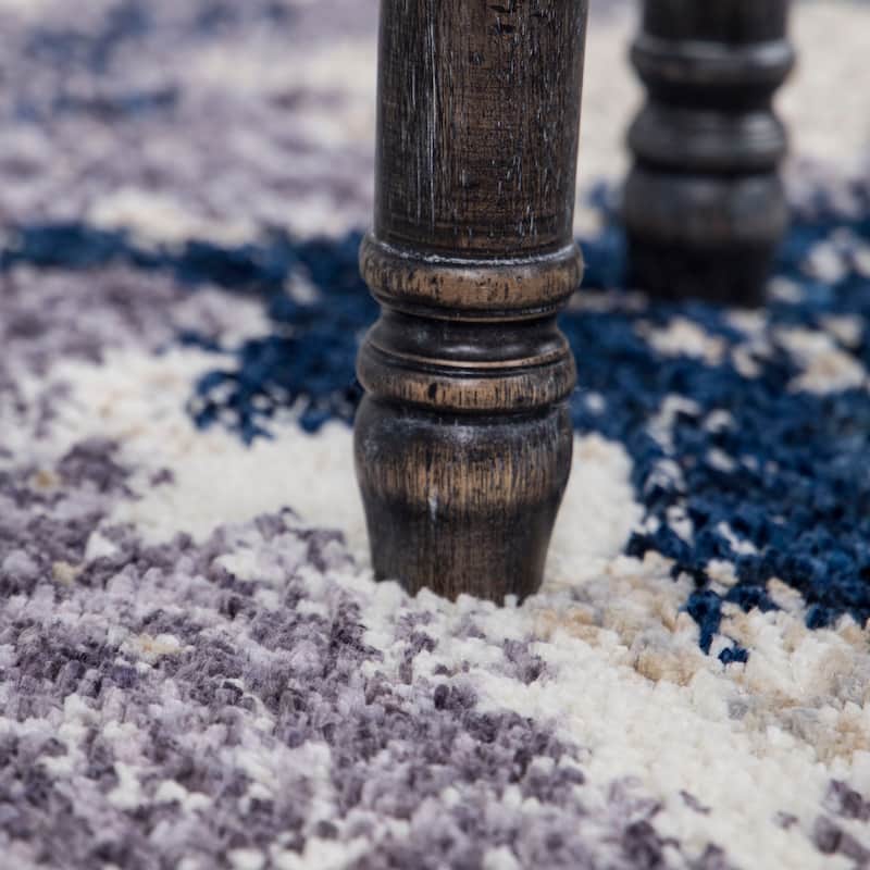 Orian Rugs Luxe Cherrydale Abstract Soft Shag Area Rug