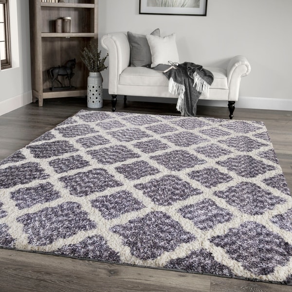 Palmetto Living Cotton Tail Buttery-Soft Belmar Grey Area Rug - 5'3" x 7'6"