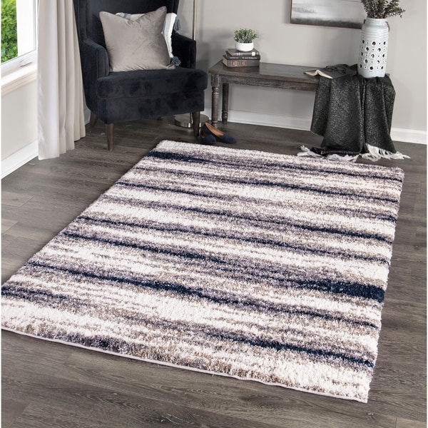 Palmetto Living Cotton Tail Buttery-Soft Stone Ombre Area Rug - 5'3" x 7'6"