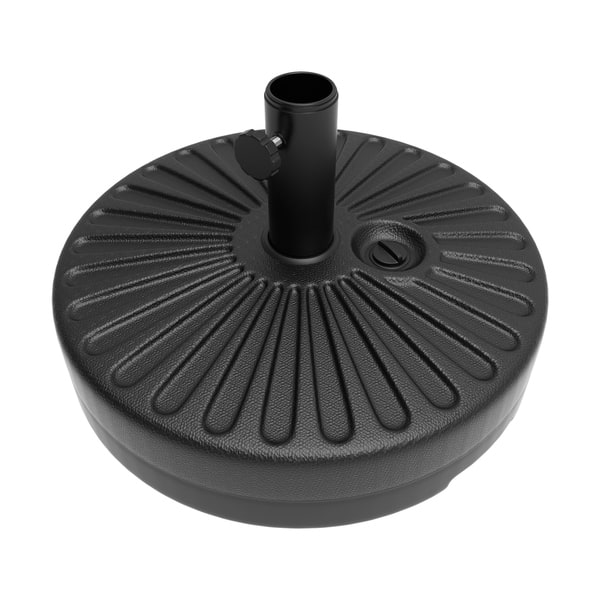 Shop Black Friday Deals On Weighted Round Patio Umbrella Base By Pure Garden 20 X 20 X 11 On Sale Overstock 29746824