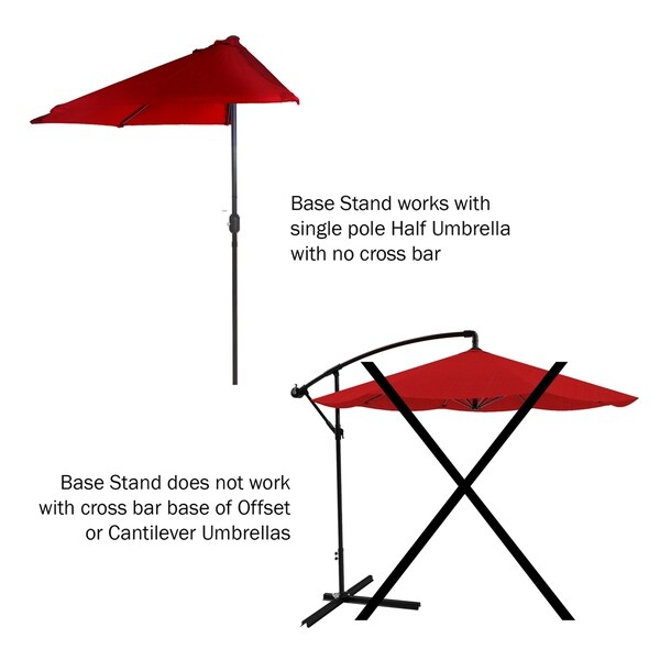 half moon umbrella