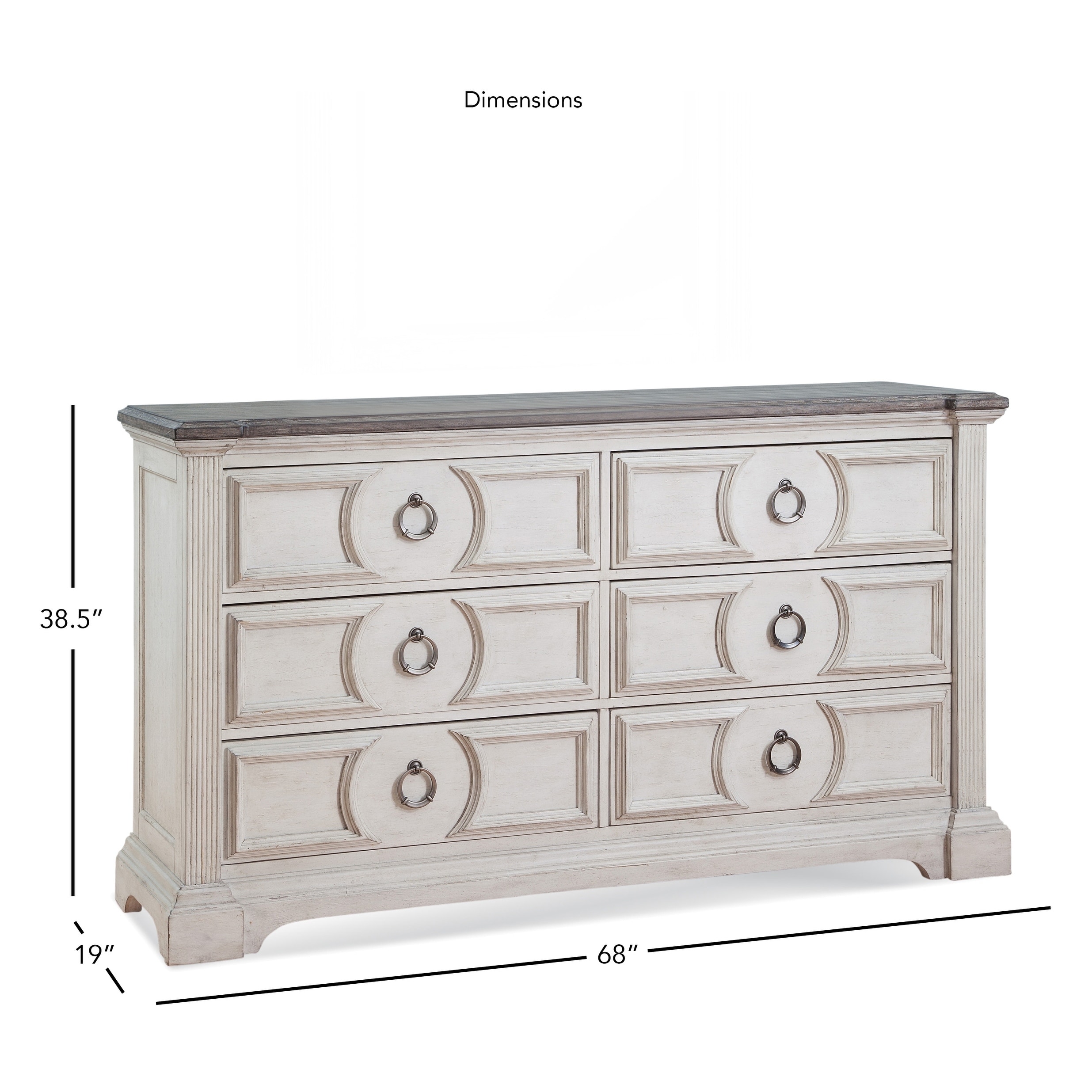 Shop Bristow 6 Drawer Dresser By Greyson Living Free Shipping