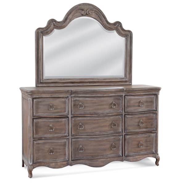 slide 2 of 4, Georgiana 9-Drawer Dresser and Mirror by Greyson Living