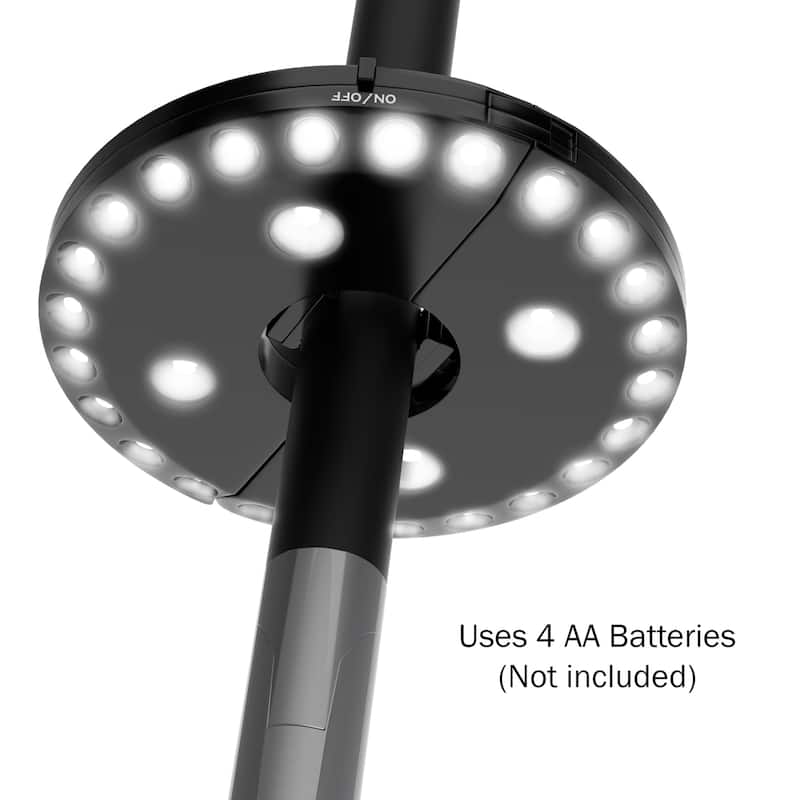 Cordless LED Patio Umbrella Light by Pure Garden