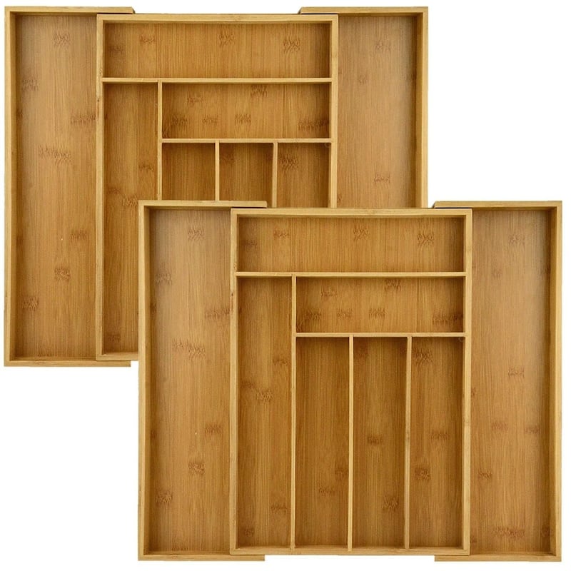 Heim Concept 2-Piece Extendable 6 - 8 Slots Organizer Combo