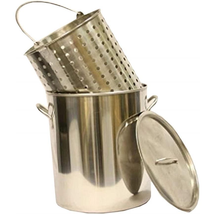 36-qt Stainless Stockpot w/ Basket, Stockpots