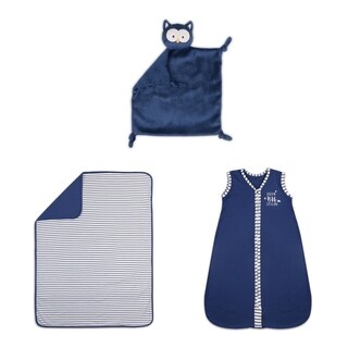 The Peanutshell 3 Pc Gift Set Navy