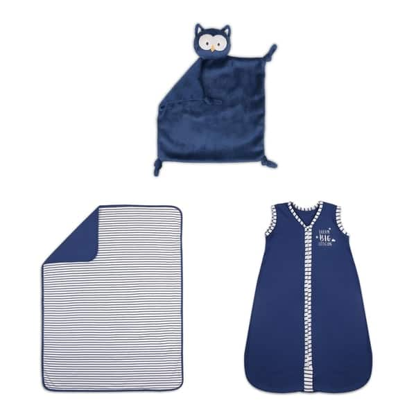 slide 1 of 1, The Peanutshell 3 Pc Gift Set Navy