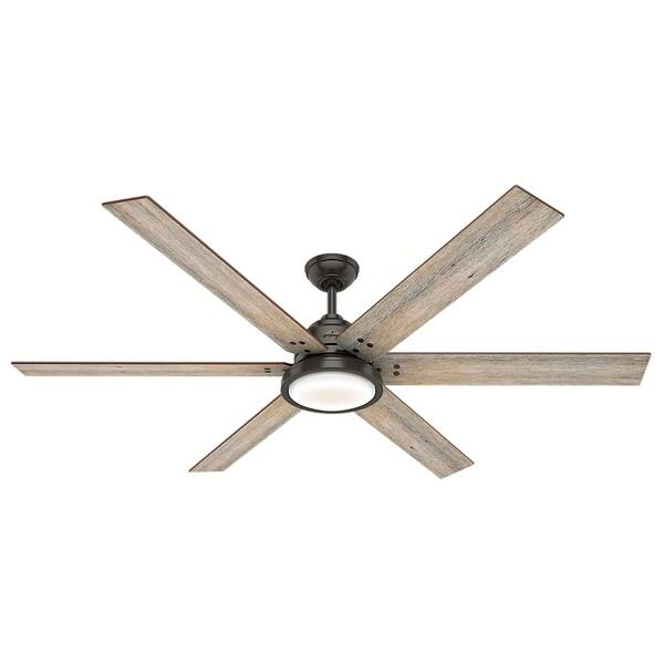Shop Hunter 70 Warrant Noble Bronze Ceiling Fan With Led Light