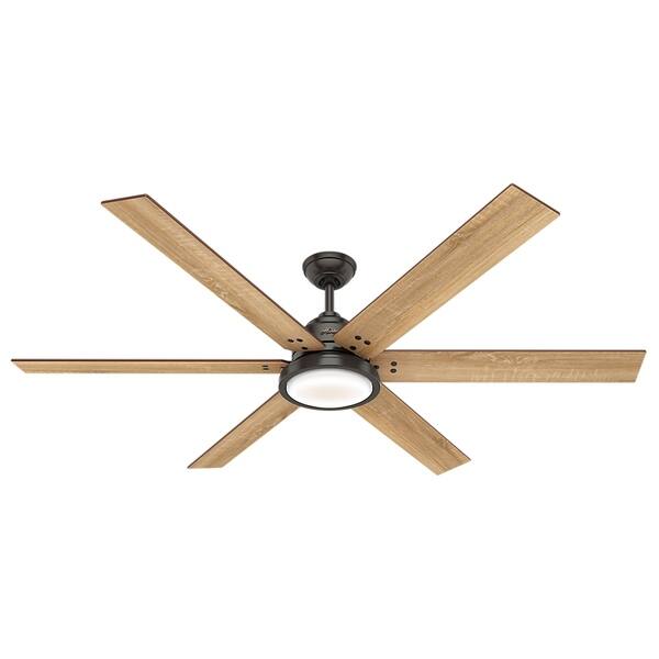 Shop Hunter 70 Warrant Noble Bronze Ceiling Fan With Led Light