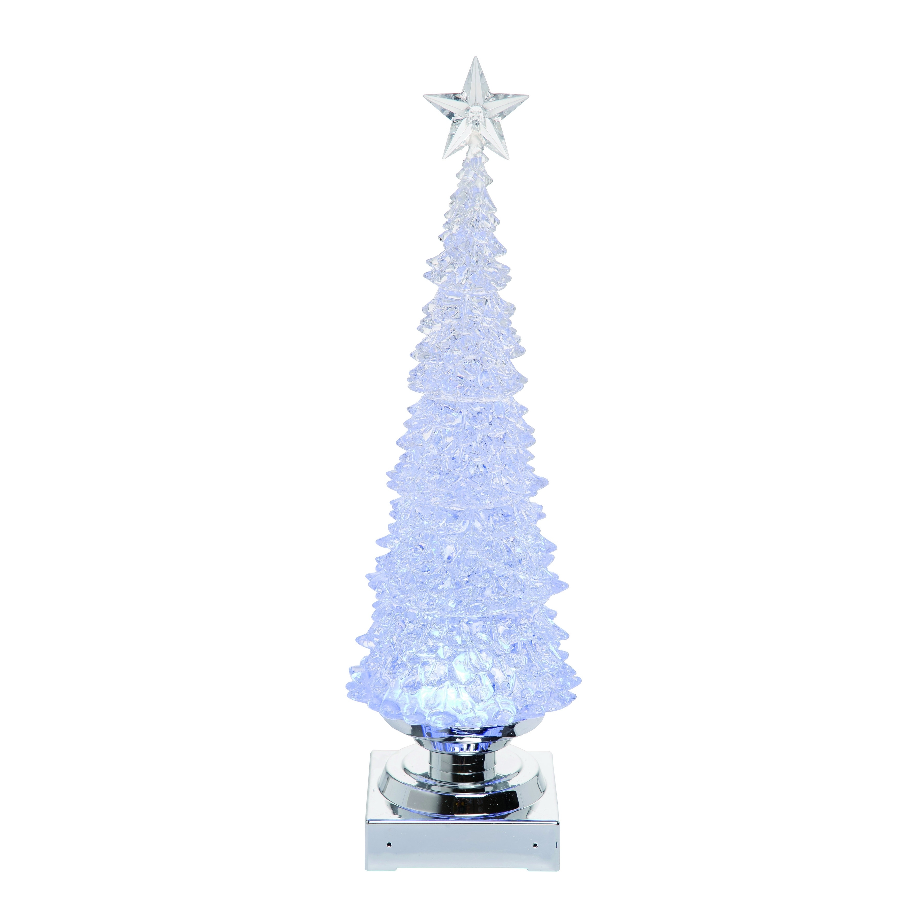 Transpac Plastic Large Clear Christmas 